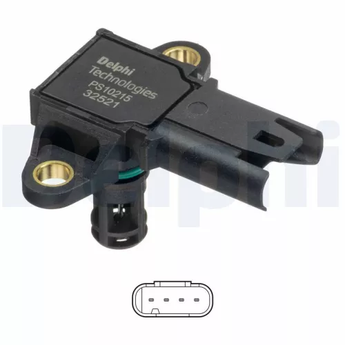 DELPHI Sensor, boost pressure (PS10215)