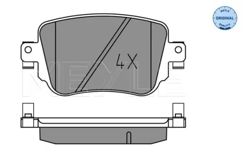 MEYLE Brake Pad Set, disc brake (0252510917)