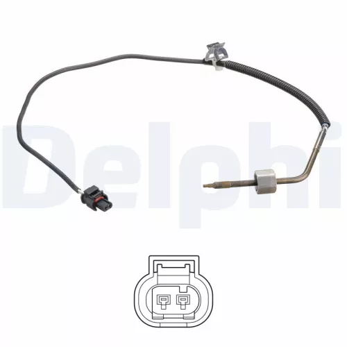 Sensor, exhaust gas temperature