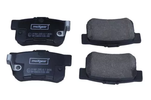 MAXGEAR Brake Pad Set, disc brake (19-3669)