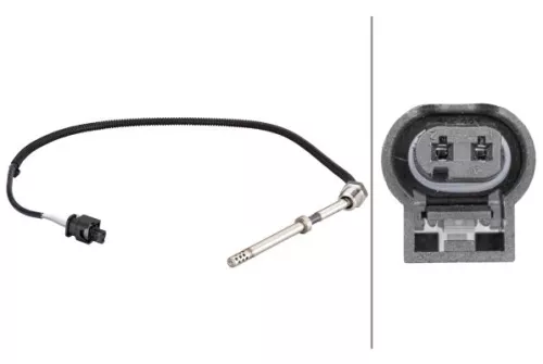 HELLA Sensor, exhaust gas temperature (6PT010376-121)