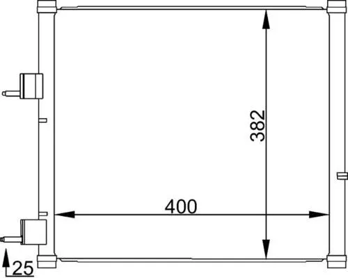 Condenser, air conditioning