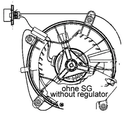 MAHLE Interior Blower (AB65000P)