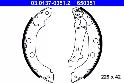 Brake Shoe Set