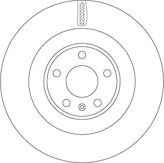 TRW Brake Disc (DF6750S)