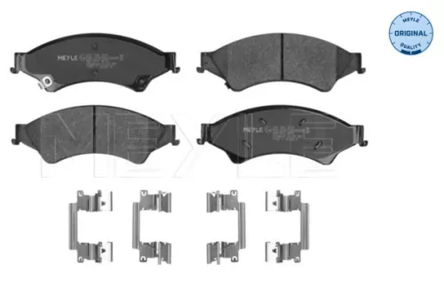 MEYLE Brake Pad Set, disc brake (0252563216)