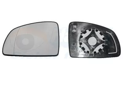 VAN WEZEL Mirror Glass, exterior mirror (3781837)