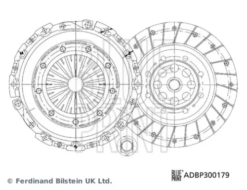 BLUE PRINT Clutch Kit (ADBP300179)