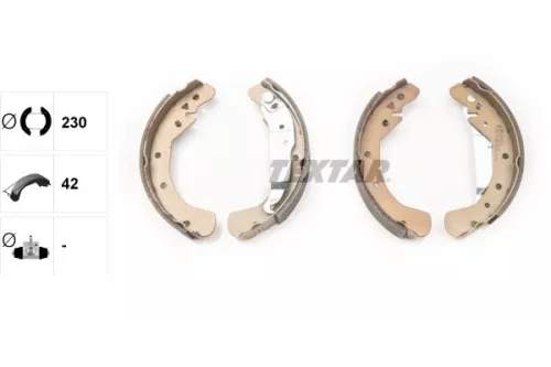 TEXTAR Brake Shoe Set (91060100)