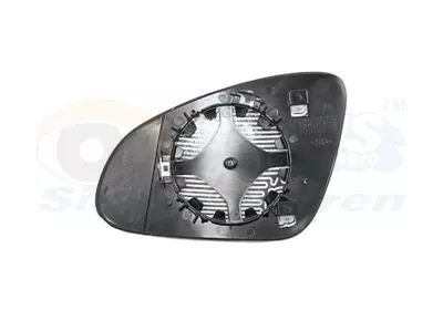 VAN WEZEL Mirror Glass, exterior mirror (3749838)
