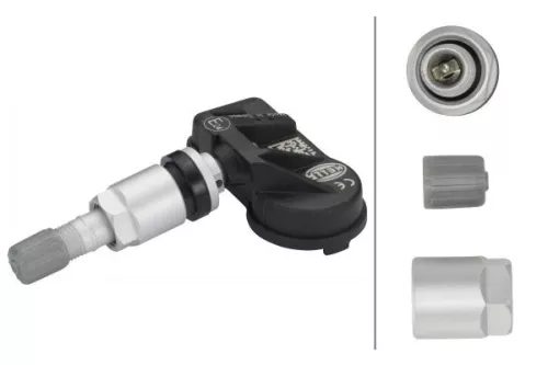 HELLA Wheel Sensor, tyre-pressure monitoring system (6PP358139-121)