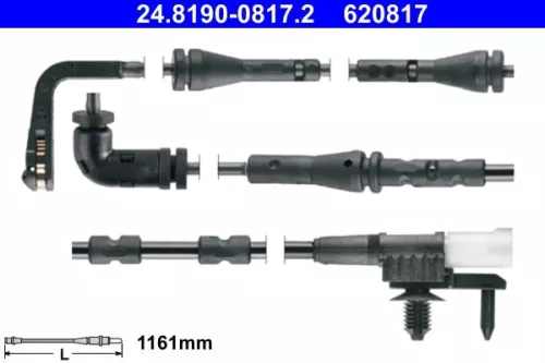 ATE Warning Contact, brake pad wear (24.8190-0817.2)