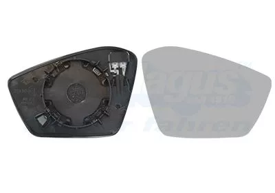VAN WEZEL Mirror Glass, exterior mirror (7611838)