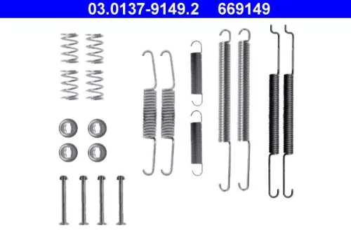 ATE Accessory Kit, brake shoes (03.0137-9149.2)