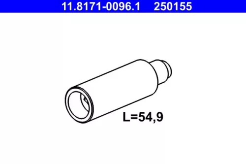 ATE Guide Bolt, brake caliper (11.8171-0096.1)