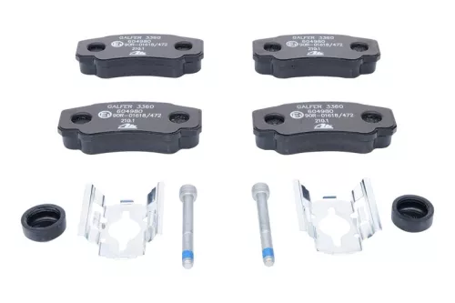 ATE Brake Pad Set, disc brake (13.0460-4980.2)