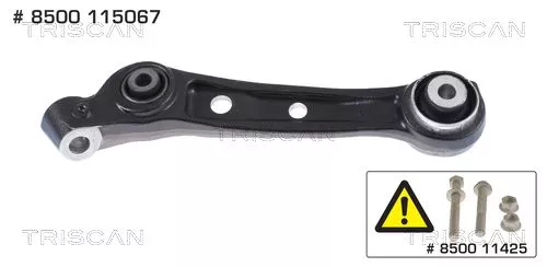 Control/Trailing Arm, wheel suspension