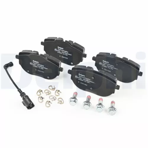 DELPHI Brake Pad Set, disc brake (LP3651)