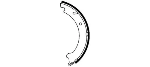 Brake Shoe Set, parking brake