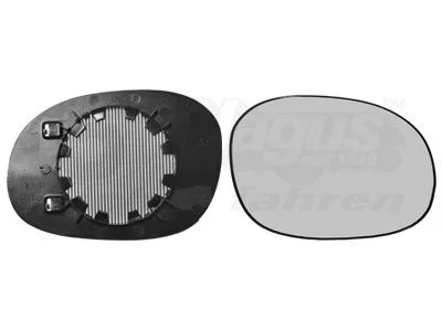 VAN WEZEL Mirror Glass, exterior mirror (0925838)