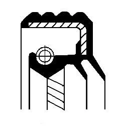 CORTECO Shaft Seal, automatic transmission (49488416)