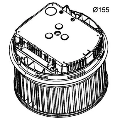 MAHLE Interior Blower (AB261000P)