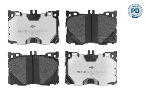 MEYLE Brake Pad Set, disc brake (0252258618/PD)