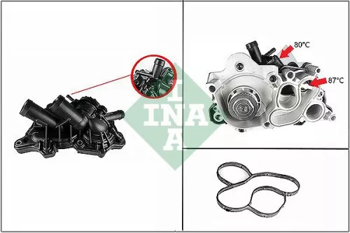 Schaeffler INA Water Pump, engine cooling (538088910)