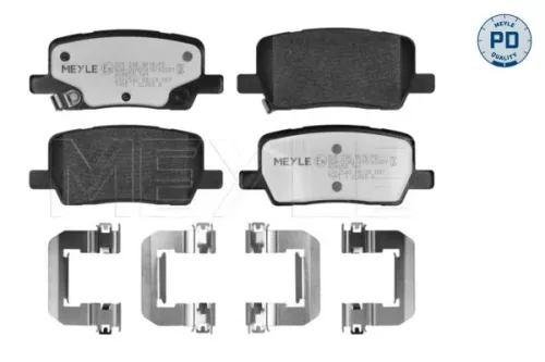 MEYLE Brake Pad Set, disc brake (0252469616/PD)