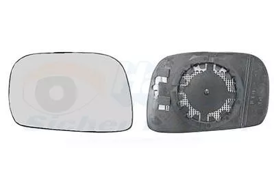VAN WEZEL Mirror Glass, exterior mirror (3701835)