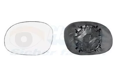 VAN WEZEL Mirror Glass, exterior mirror (0925832)