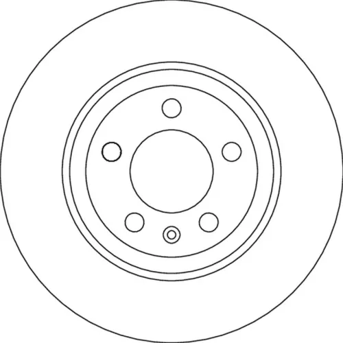 TRW Brake Disc (DF4624)