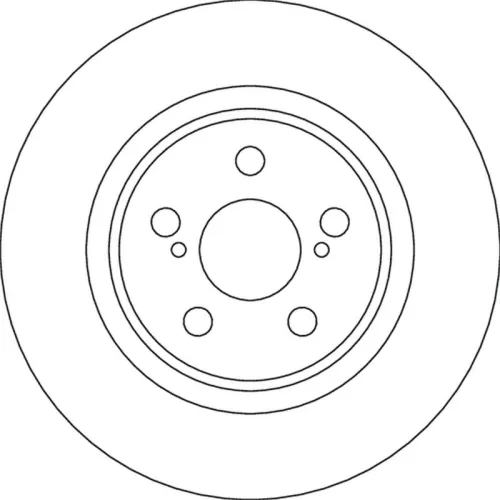 TRW Brake Disc (DF4641)