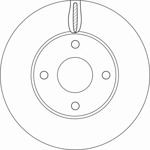 TRW Brake Disc (DF6593)