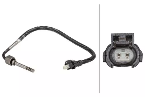 HELLA Sensor, exhaust gas temperature (6PT358181-211)