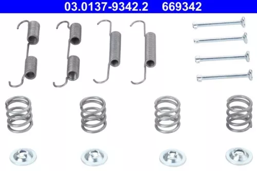 ATE Accessory Kit, parking brake shoes (03.0137-9342.2)