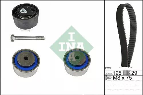 Schaeffler INA Timing Belt Kit (530076510)