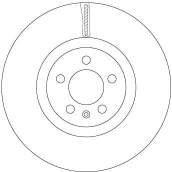 TRW Brake Disc (DF6983S)