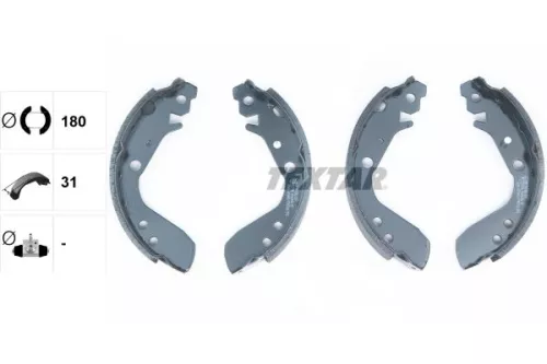 TEXTAR Brake Shoe Set (91060400)