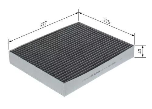 BOSCH Filter, cabin air (1987435619)