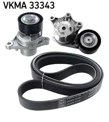 SKF V-Ribbed Belt Set (VKMA33343)