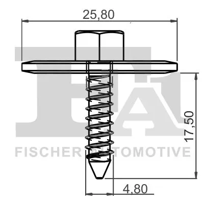 FA1 Sheet Metal Screw (14-70001.5)