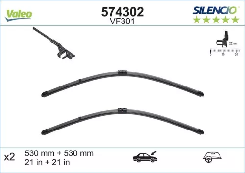 VALEO Wiper Blade (574302)