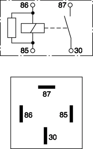 BOSCH Relay (0 332 019 103)