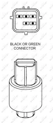 NRF Pressure Switch, air conditioning (38922)