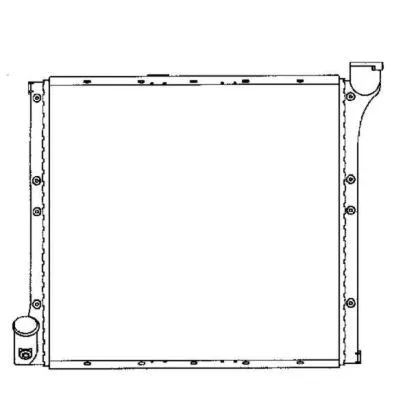 NRF Radiator, engine cooling (503001)