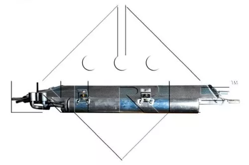 NRF Condenser, air conditioning (35517)
