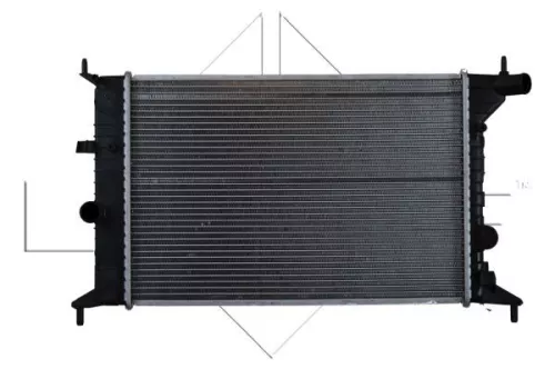 Radiator, engine cooling