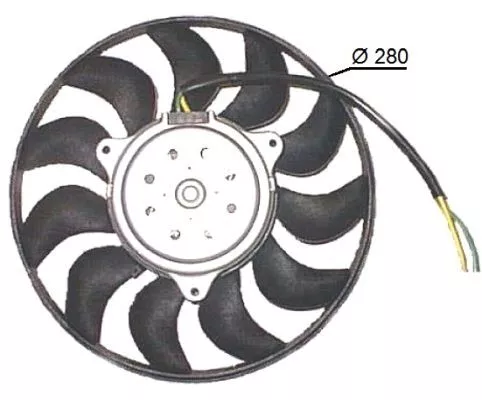 NRF Fan, engine cooling (47616)