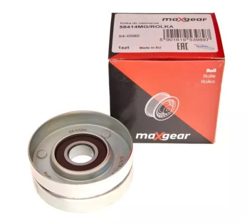 MAXGEAR Tensioner Pulley, V-ribbed belt (54-0580)